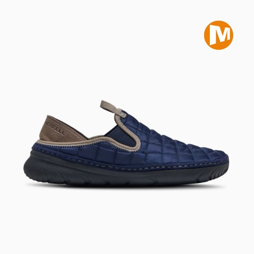 Merrell Hut Moc Slip-On Schuhe Herren Navy [DE-IEWUO]